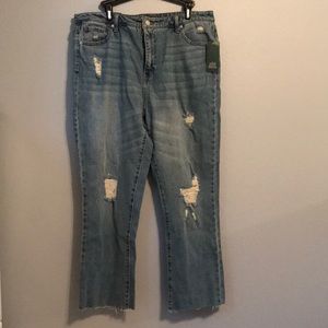 Wild Fable High-Rise Cropped Kick Flare Jeans